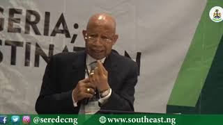 Dr. Pascal Dozie, Chairman of SEES3, Giving His Address